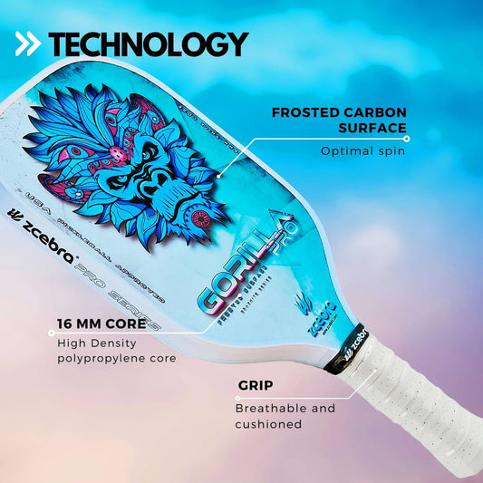 Zcebra Gorilla PRO - Rainbow - Incl. neoprene cover