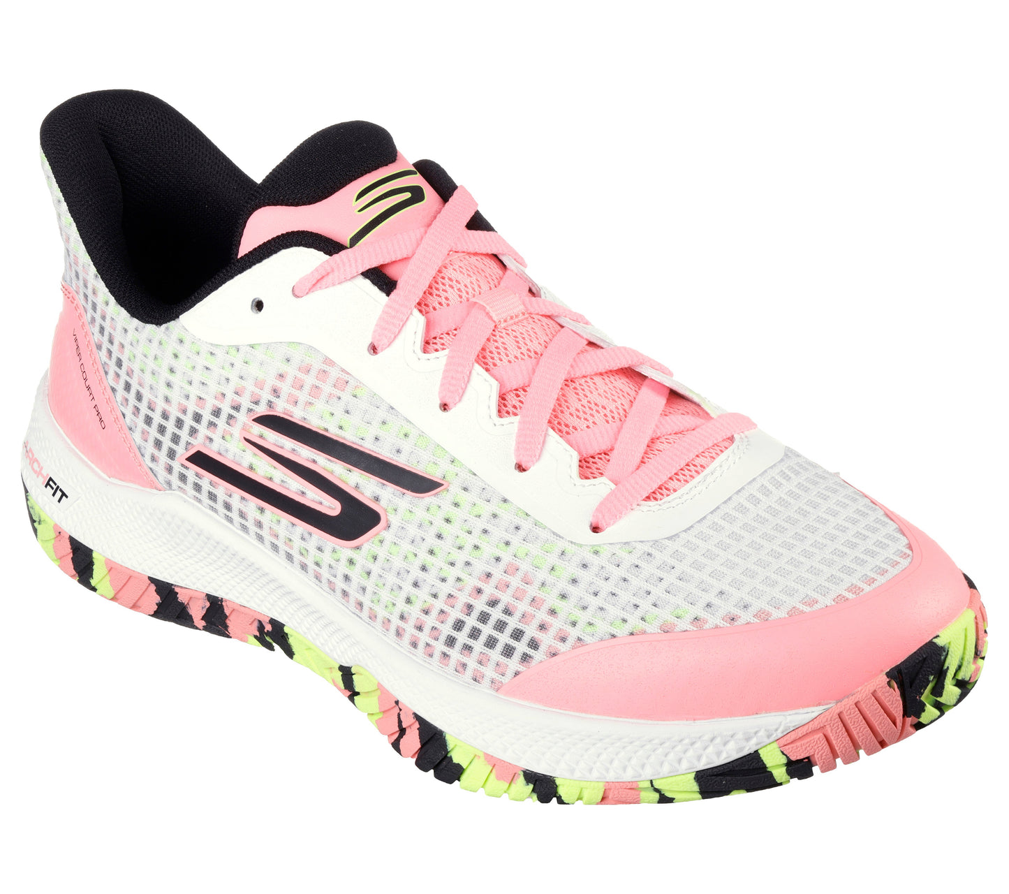 Skechers Viper Court Pro Sneakers 'White Pink Black' - Herresko