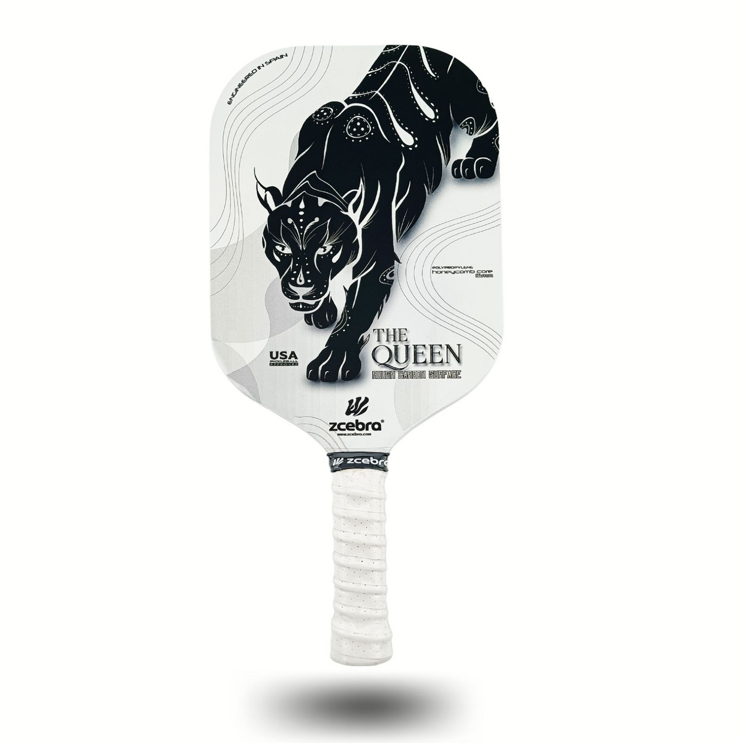 Zcebra The Queen pickleball bat - Incl. neoprene cover