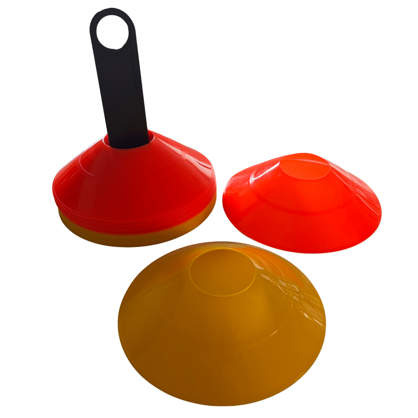 Sæt af bløde trænings cones - 25 stk.