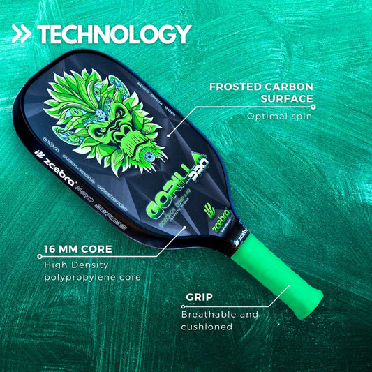 Zcebra Gorilla PRO - Green - Incl. neoprene cover