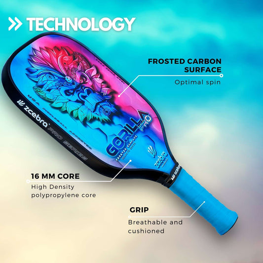 Zcebra Gorilla PRO - Rainbow - Incl. neoprene cover