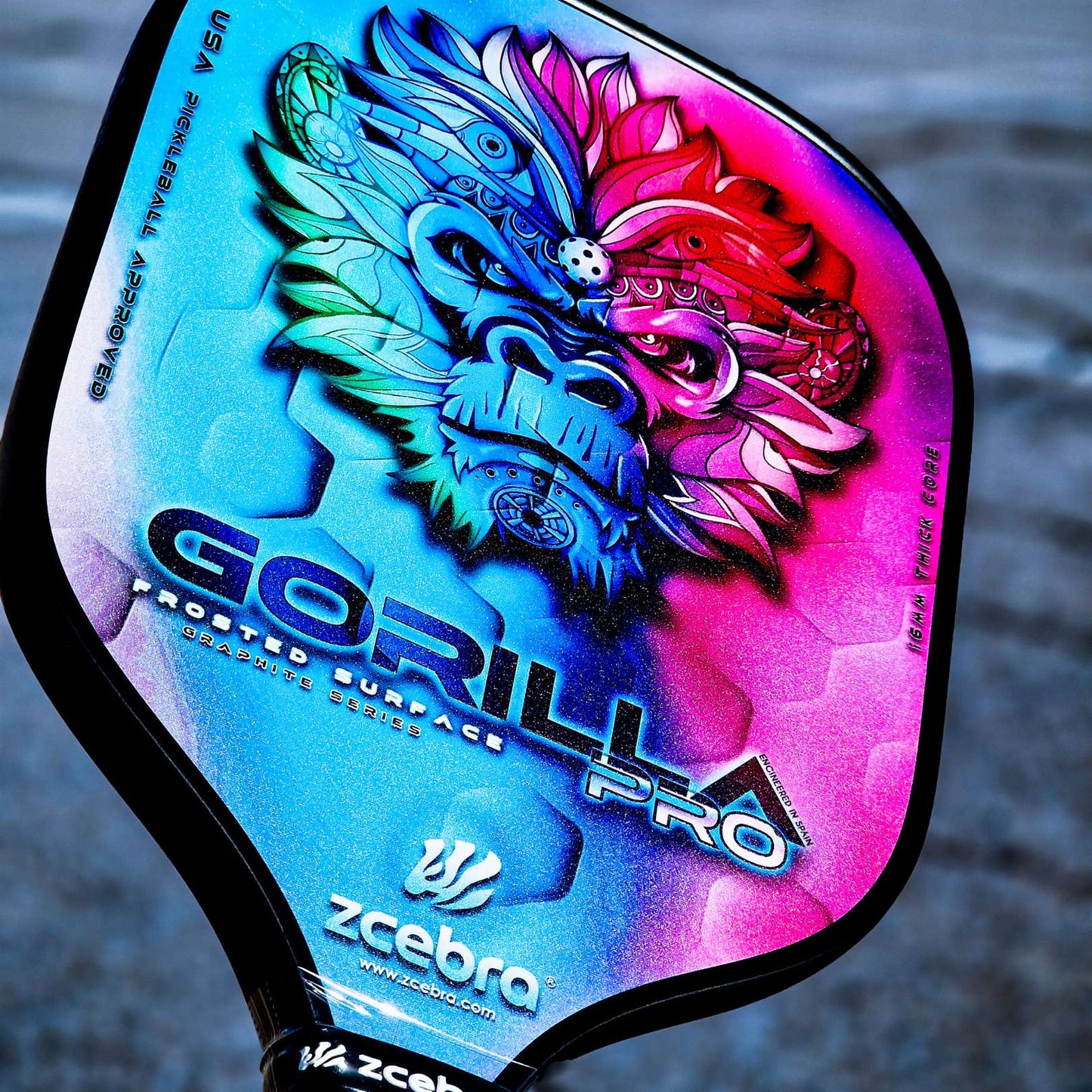 Zcebra Gorilla PRO - Rainbow - Incl. neopren cover