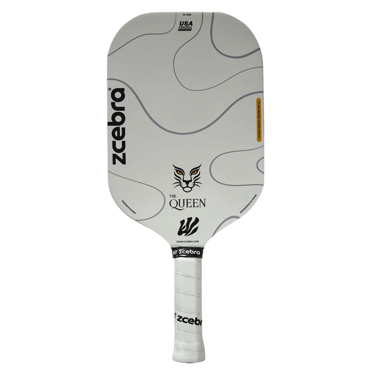 Zcebra The Queen pickleballbat - Incl. neopren cover