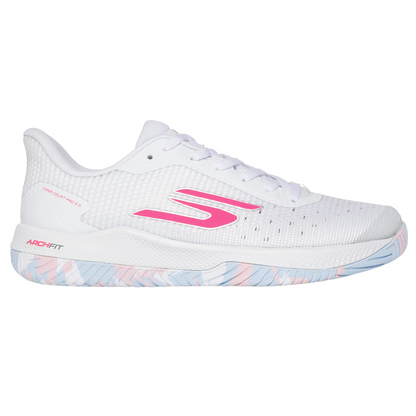 Skechers Viper Court Pro Sneakers 'White Pink` - Damesko