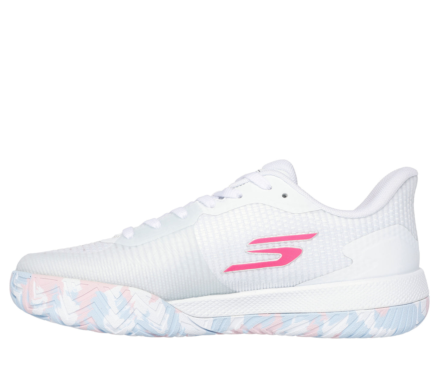 Skechers Viper Court Pro Sneakers 'White Pink` - Damesko