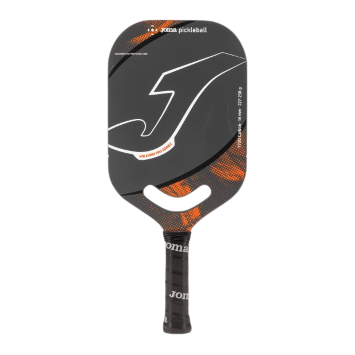 JOMA Pro Volcano – Black/Red – Pickleball Bat