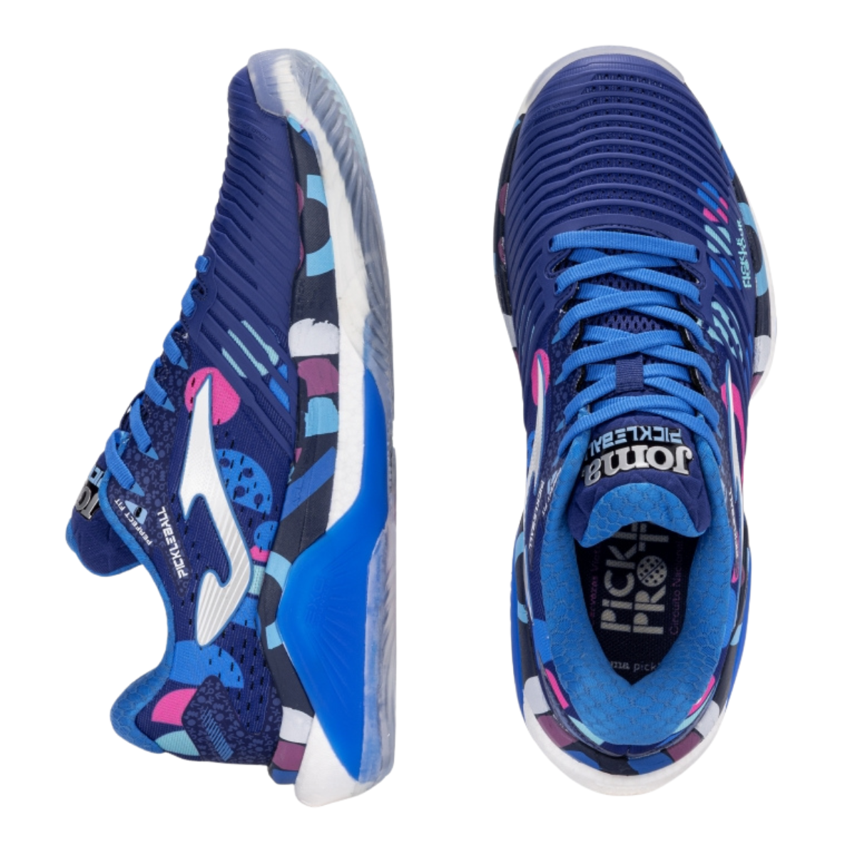 JOMA Picklet 25 Pickle Pro Tour Unisex – Navy Blue / Royal Blue / Pink