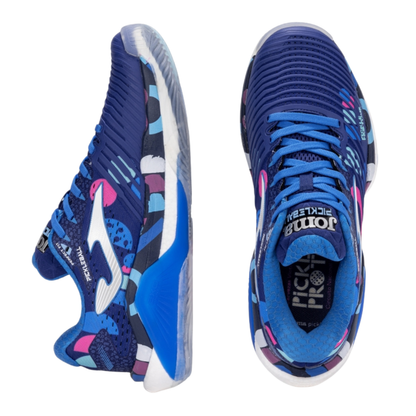 JOMA Picklet 25 Pickle Pro Tour Unisex – Navy Blue / Royal Blue / Pink