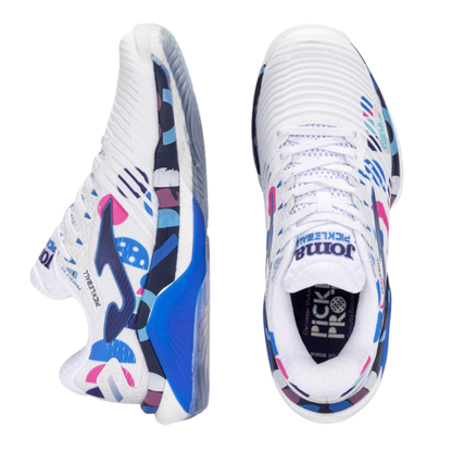 JOMA Picklet 25 Pickle Pro Tour Unisex – White / Navy / Pink