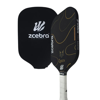 Zcebra The Queen pickleballbat sort - Incl. neopren cover