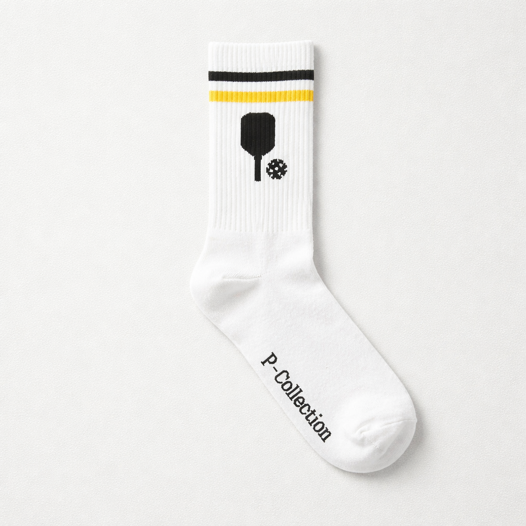 P-Collection Pickleball strømpe - Gul