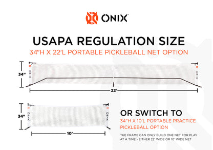 Onix 2 i 1 pickleballnet