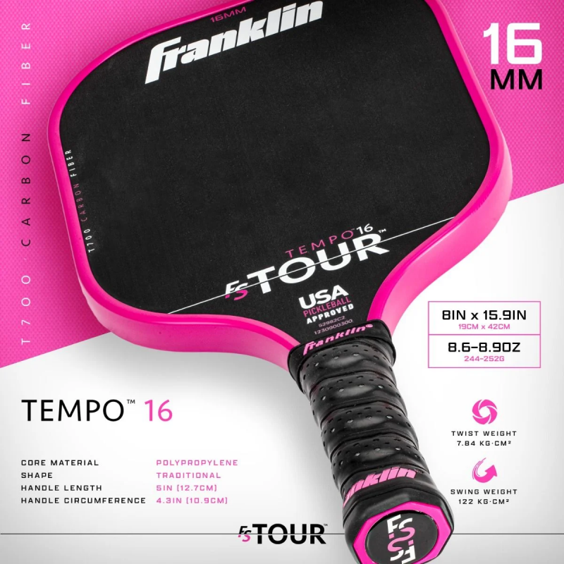 Franklin FS Tour Tempo 16 mm - Pink